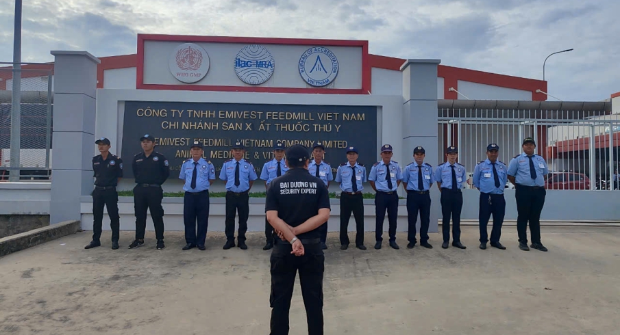 Khu vực tuyển bảo vệ Bình Dương Đồng Nai tại nhà máy kho xưởng khu công nghiệp