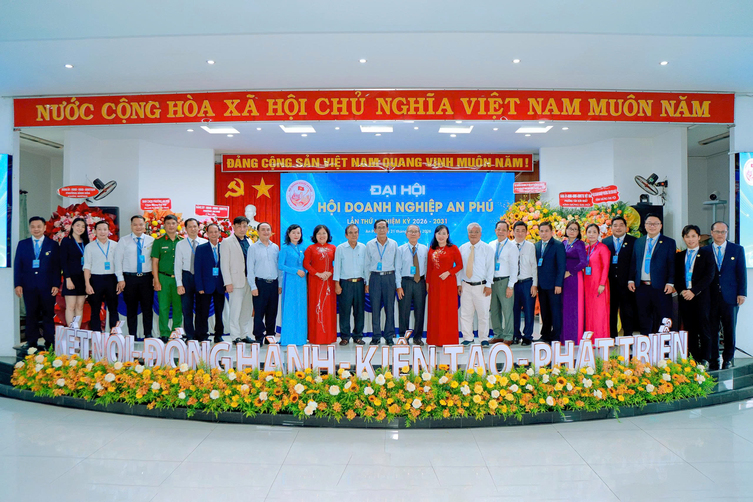 Bảo Vệ Đại Dương VN đồng hành cùng Đại hội Hội Doanh nghiệp An Phú 2026 với vai trò Nhà tài trợ Vàng